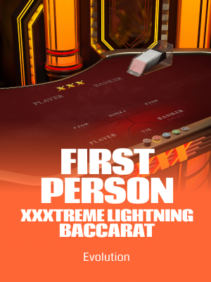 First Person XXXtreme Lightning Baccarat